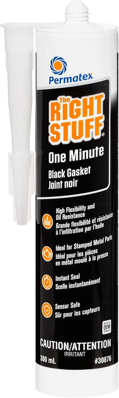 Permatex 30876 The Right Stuff Black Instant Gasket Maker, 300ml