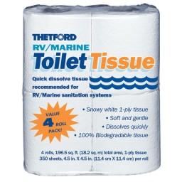 BUY 1 GET 1 FREE Toilet Tissue; 1 Ply; 4 Roll Pack; 350 Sheets Per Roll 20804