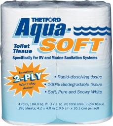 Aqua-Soft ®; 2 Ply; 4 Roll Pack - Imex RV And Auto Parts