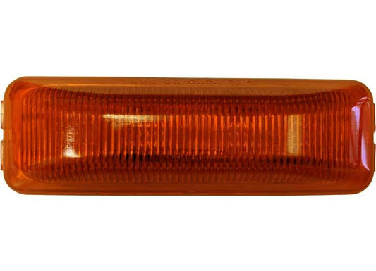 LED 1INX4IN MARKER LAMP AMBER - 4-DIODES